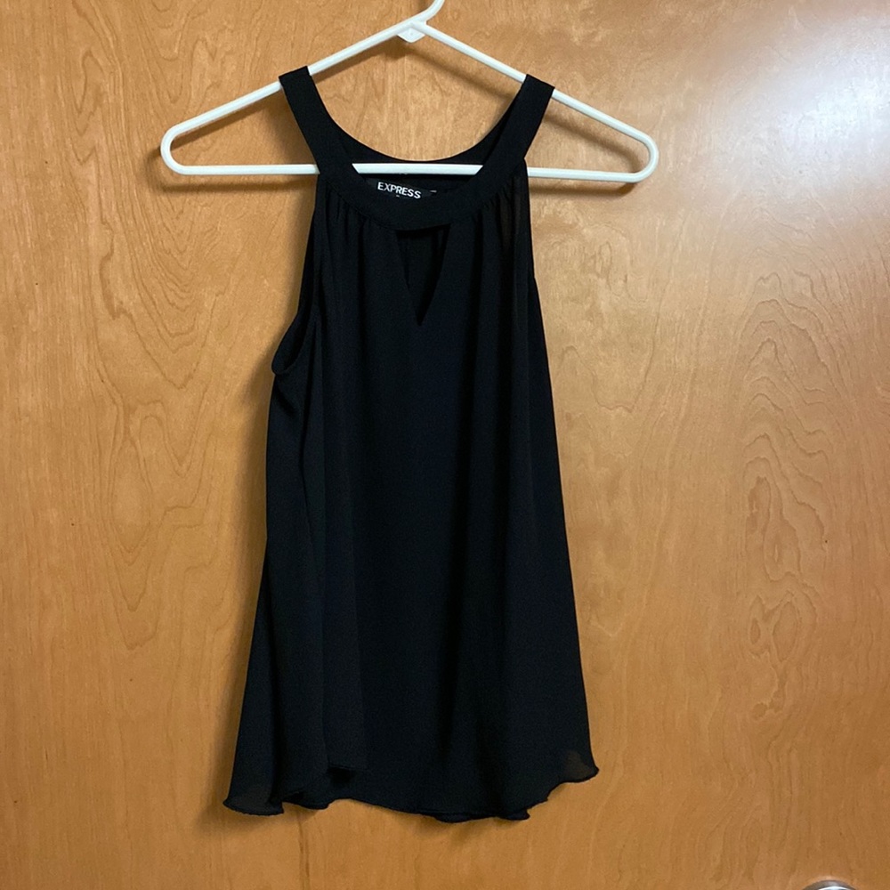 Black Express halter top